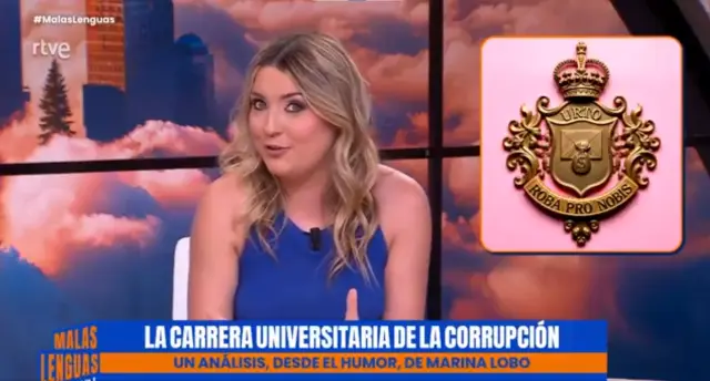 Marina Lobo, en 'Malas lenguas'.