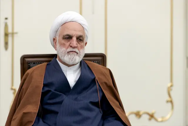 El jefe del aparato judicial de Irán, Gholam-Hosein Mohseni-Ejei, en una imagen de enero de 2025.