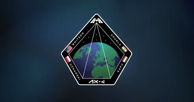 Parche de la misión Axiom-4.