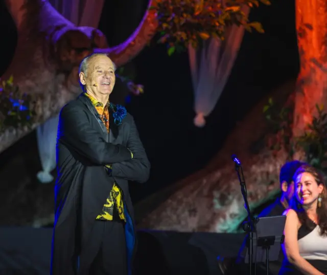 Bill Murray en el espectáculo 'New Worlds'.