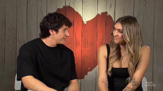 Fede y Ainhoa, en 'First Dates'.