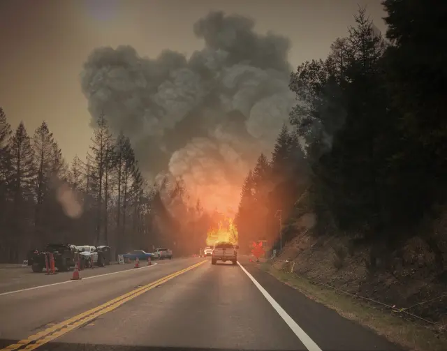 Incendio en California