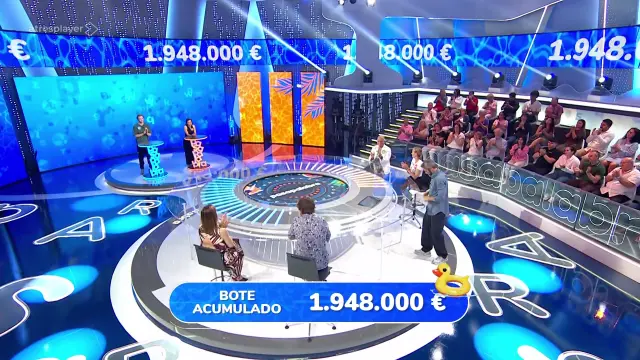 Manu y Rosa, en 'Pasapalabra'.