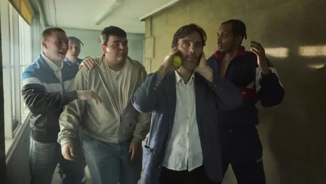 Una imagen de 'Steve' con Cillian Murphy