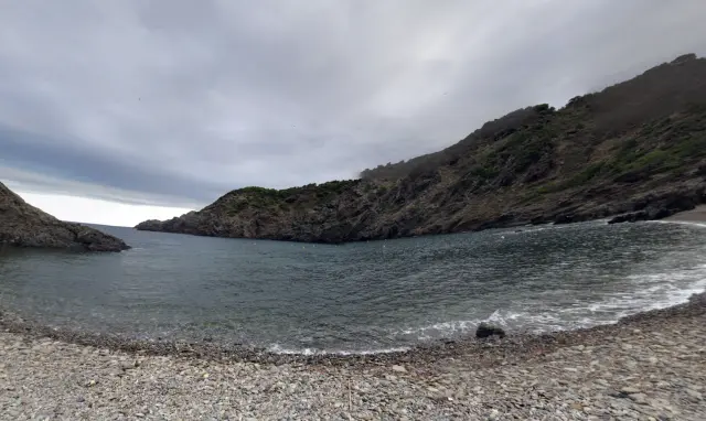 Cala Taballera, en la provincia de Girona (Cataluña, España)
