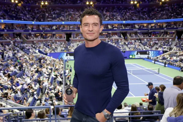 Orlando Bloom en el US Open.