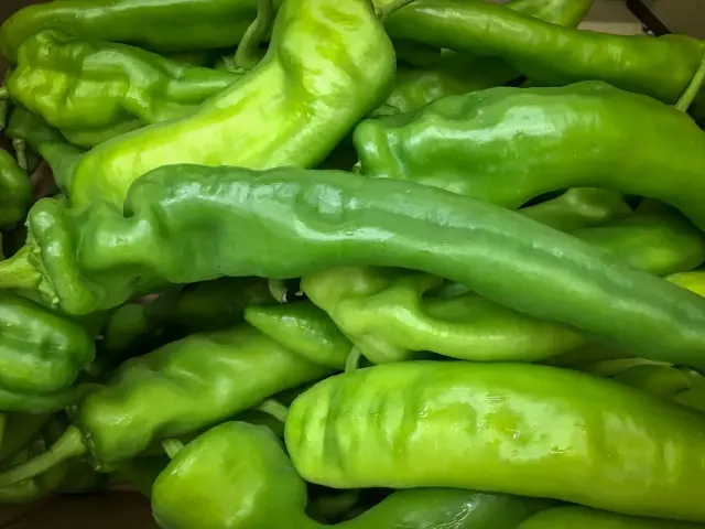 Pimientos italianos.