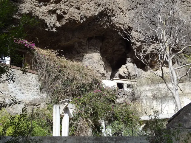 Ruinas del balneario de Azuaje, en Gran Canaria (Islas Canarias, España)