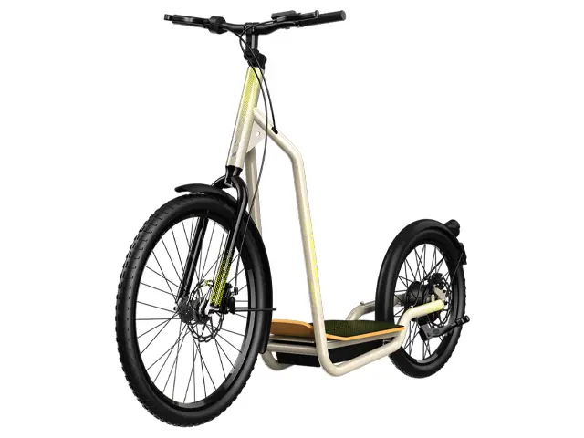 El Bicinete Urban combina la comodidad de una bicicleta con la experiencia de conducción de un patinete.