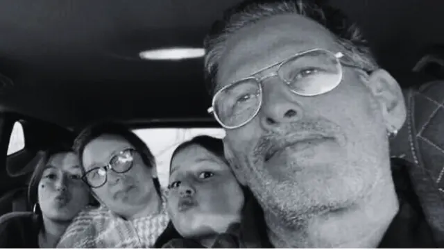 Ronen Engel y su familia.
