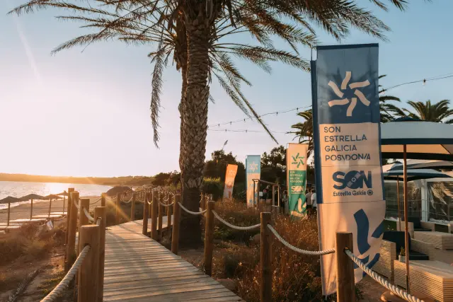 Entorno donde se celebra el SON Estrella Galicia Poseidonia, en el hotel Gecko