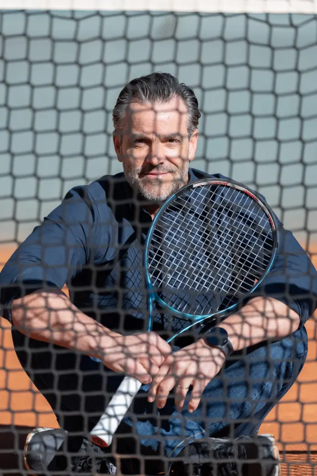 Roberto Carretero, extenista y comentarista de tenis en Movistar+.