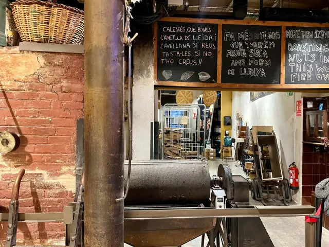 El horno de Casa Gispert.