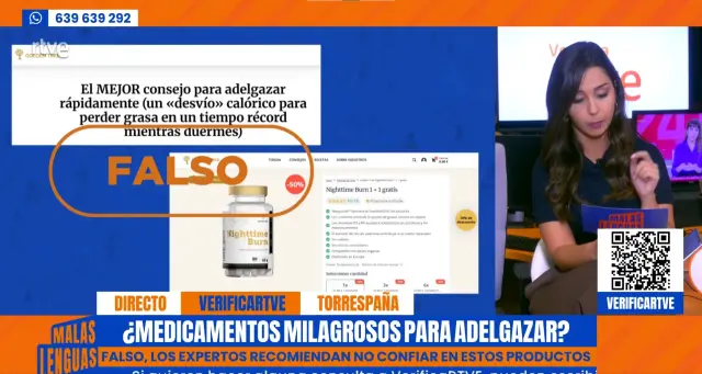 Paula Peña, en 'Malas lenguas'.