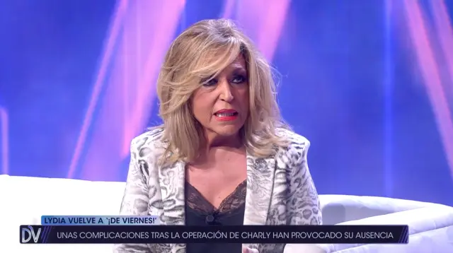 Lydia Lozano en '¡De viernes!'.