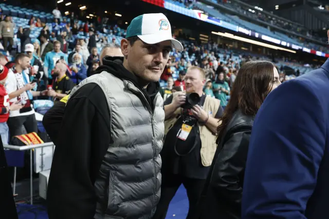 Iker Casillas en la NFL en el Bernabéu.