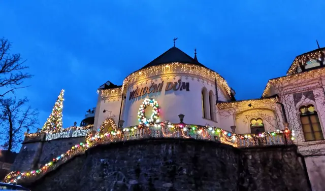 Casa de la Navidad en Karlovy Vary (República Checa)