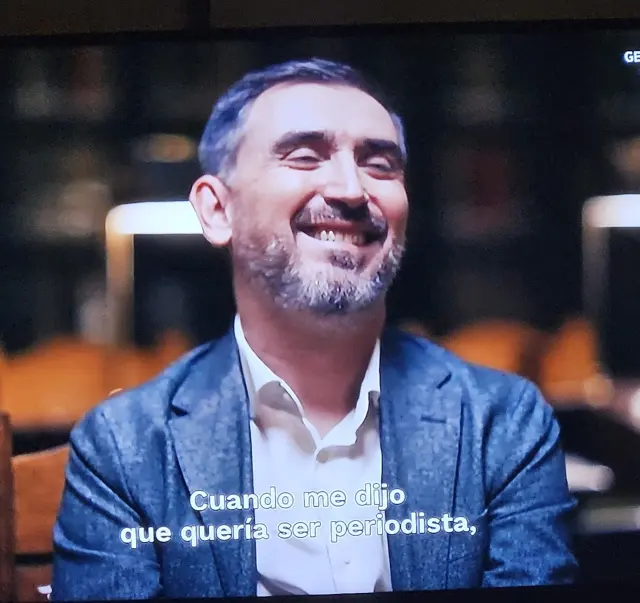 Ignacio Escolar (Ina para su familia) ha heredado las carcajadas sonoras de su padre. Si lo sabré yo...