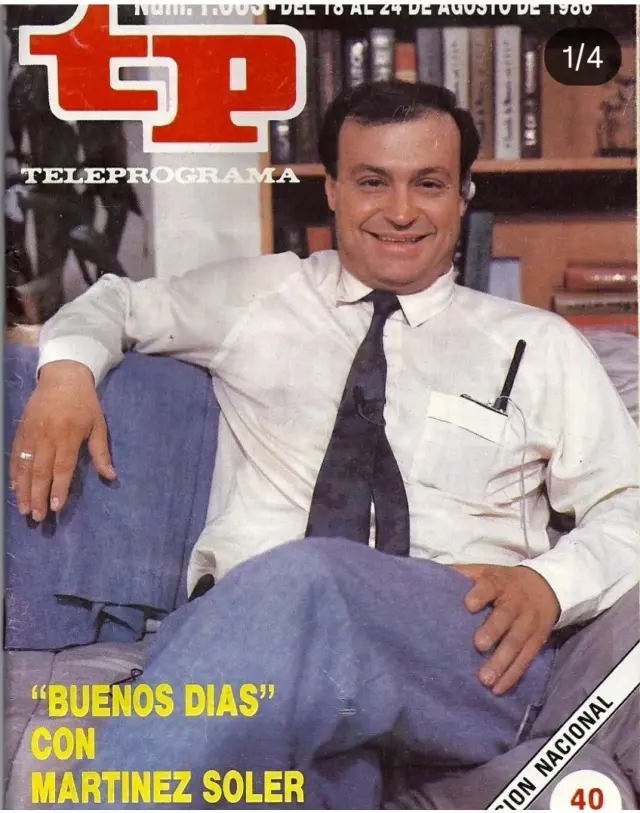 Portada de TP (Teleprograma) sobre el "Buenos días", una de las aventuras más hermosas de mi vida periodística.