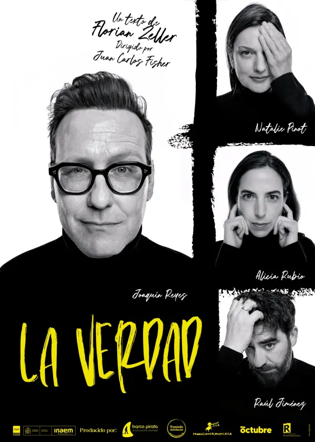 'La verdad', de Florian Zeller, protagonizada por Joaquín Reyes y dirigida por Juan Carlos Fisher.