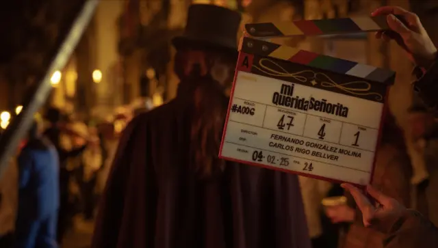 Rodaje de 'Mi querida señorita'