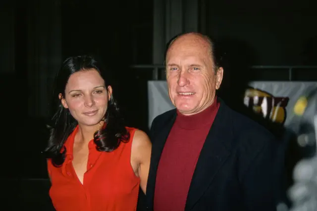 Robert Duvall, con Luciana Pedraza en 1996