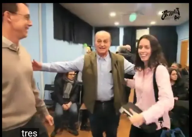 Entre Erik y María Caso en ACROLA (Aravaca).