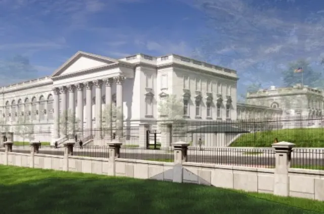 El proyecto de salón de baile en la Casa Blanca presentado por Donald Trump.