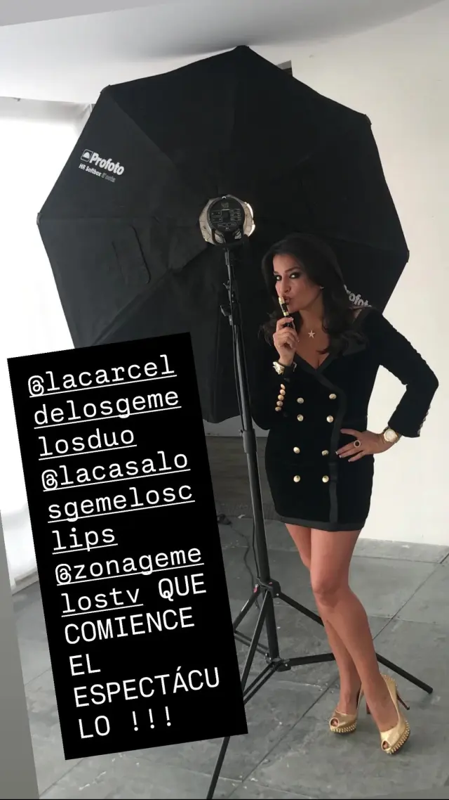 Historia de Instagram de Aída Nízar