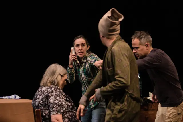 Una escena de 'La omisión de la familia Coleman', de Claudio Tolcachir.