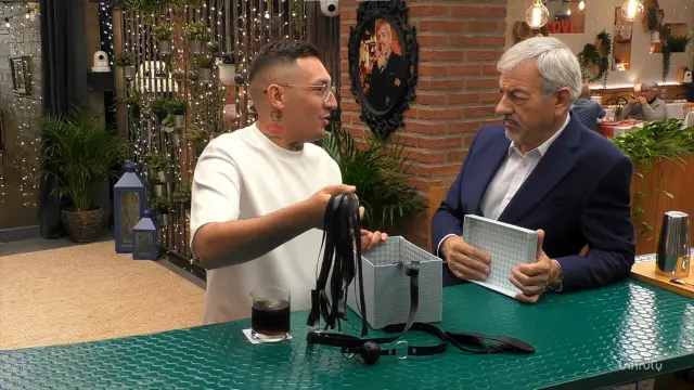 Sergio y Carlos Sobera, en 'First Dates'.