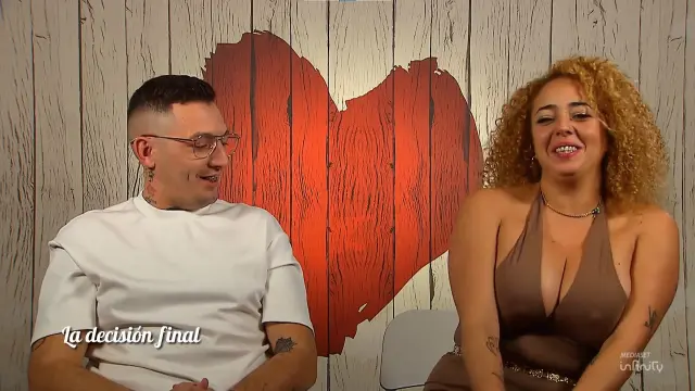 Sergio y María del Mar, en 'First Dates'.