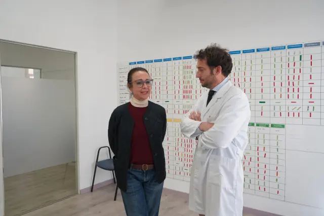 Cristina, la paciente operada en el Vall d'Hebron.