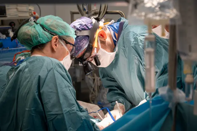 Intervención realizada en el Hospital Vall d'Hebron.