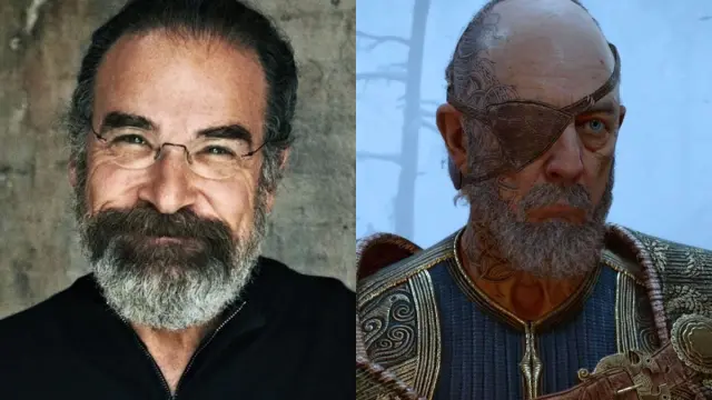 Mandy Patinkin es Odín en 'God of War'.