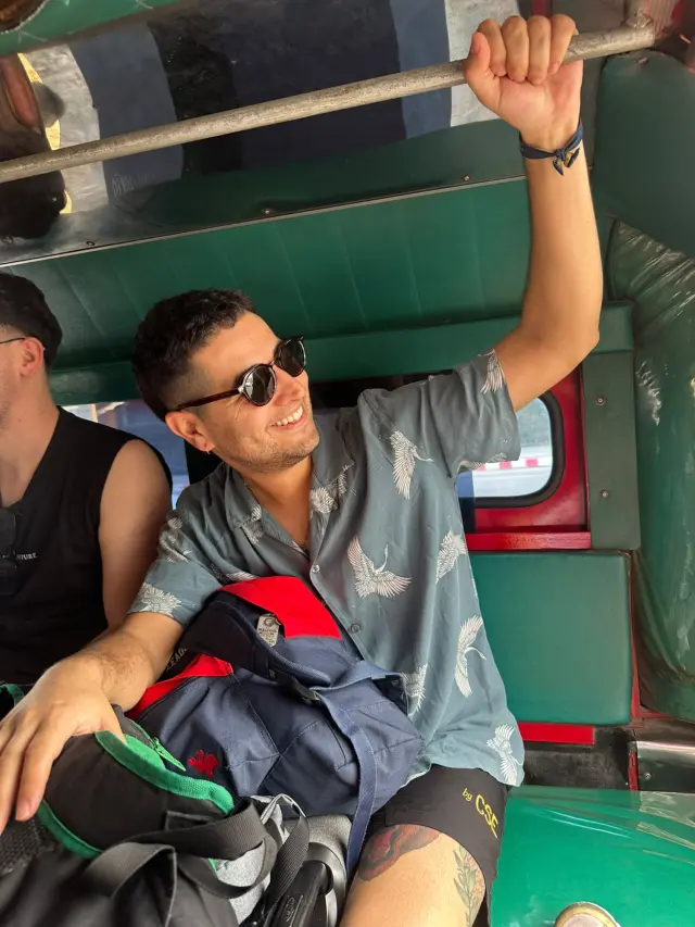 Eloy, en su viaje a Tailandia