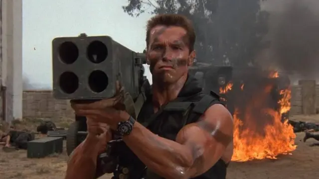 Schwarzenegger en 'Comando'