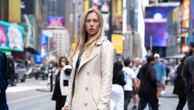 Ester Expósito en Nueva York