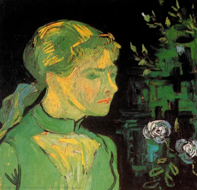 Retrato de Adeline Ravoux.