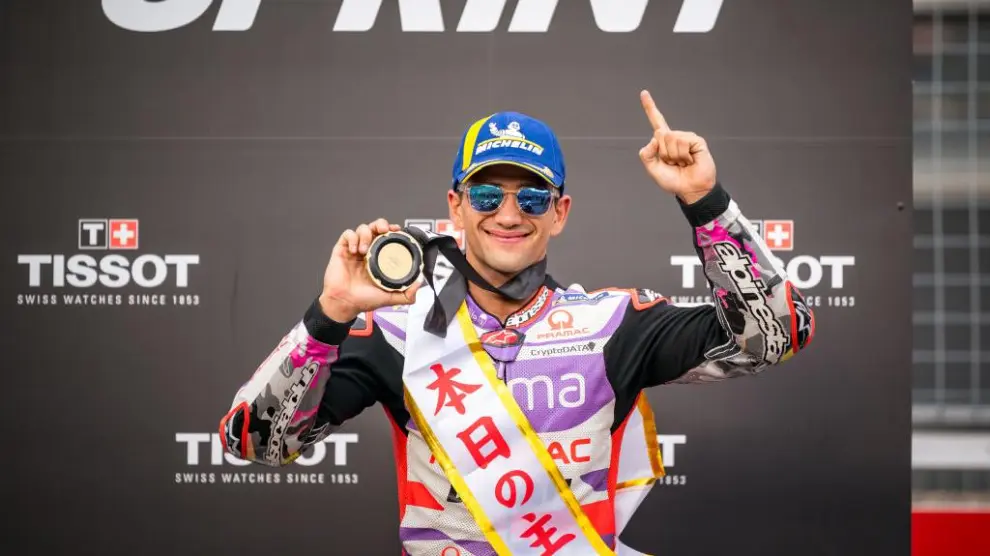Jorge Martín gana otra carrera al sprint y se pone en bandeja el liderato