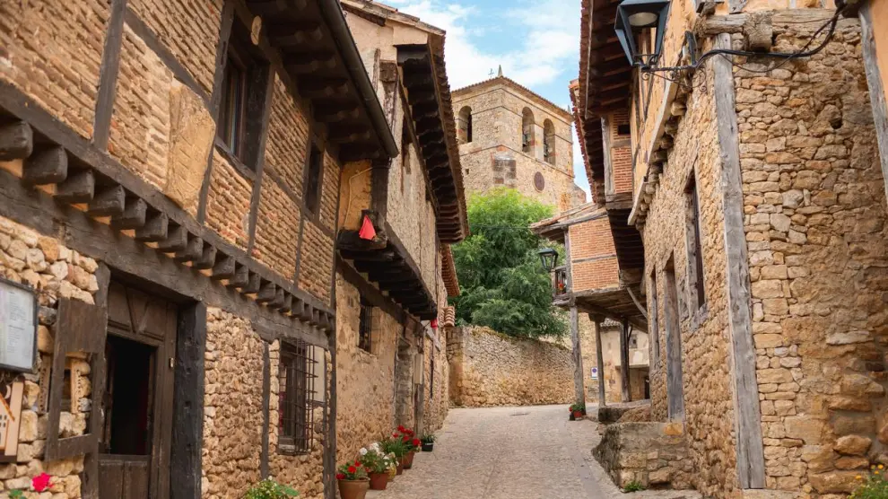 Calle medieval de Calatañazor.