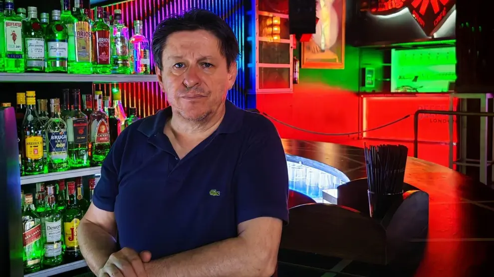 Pablo José Victoria, fundador de la discoteca LÍMITE, en Horcajo de los Montes, Ciudad Real.