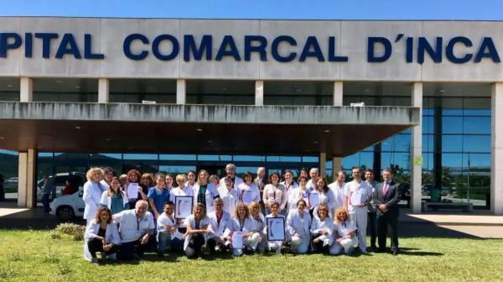 Un total de siete servicios del Hospital de Inca reciben el certificado ...