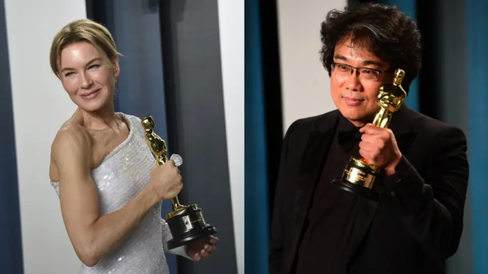 Asian lover, así conquistó Bong Joonho a Renée Zellweger en los Oscar
