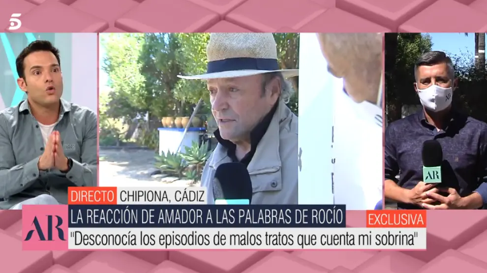 Amador Mohedano defiende a su sobrina, Rocío Carrasco: "Nosotros lo que  queríamos es que ella hablase"