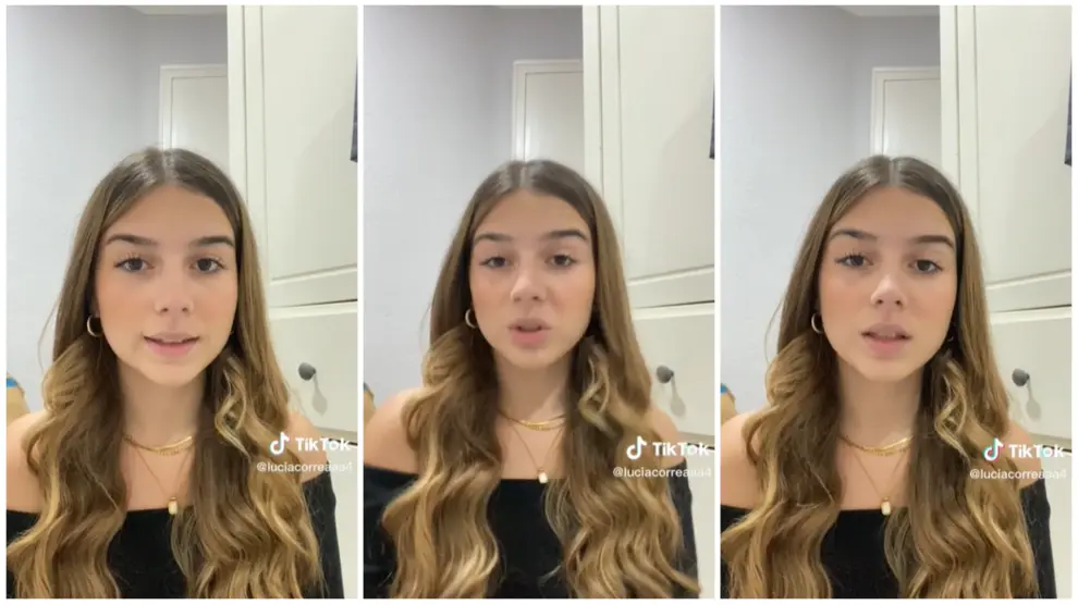 La 'tiktoker' Lucía Correa habla del infierno que ha tenido que pasar después de que otro 'influencer' filtrara fotos suyas