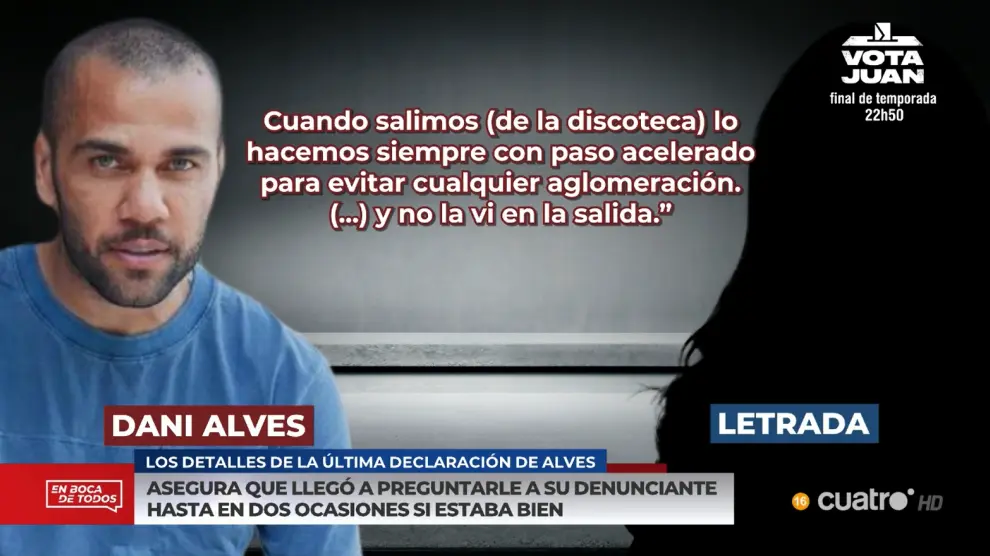 En Boca De Todos Muestra Las últimas Declaraciones De Alves Yo Fui En Boca De Todos Muestra Las últimas Declaraciones De Alves Yo Fui