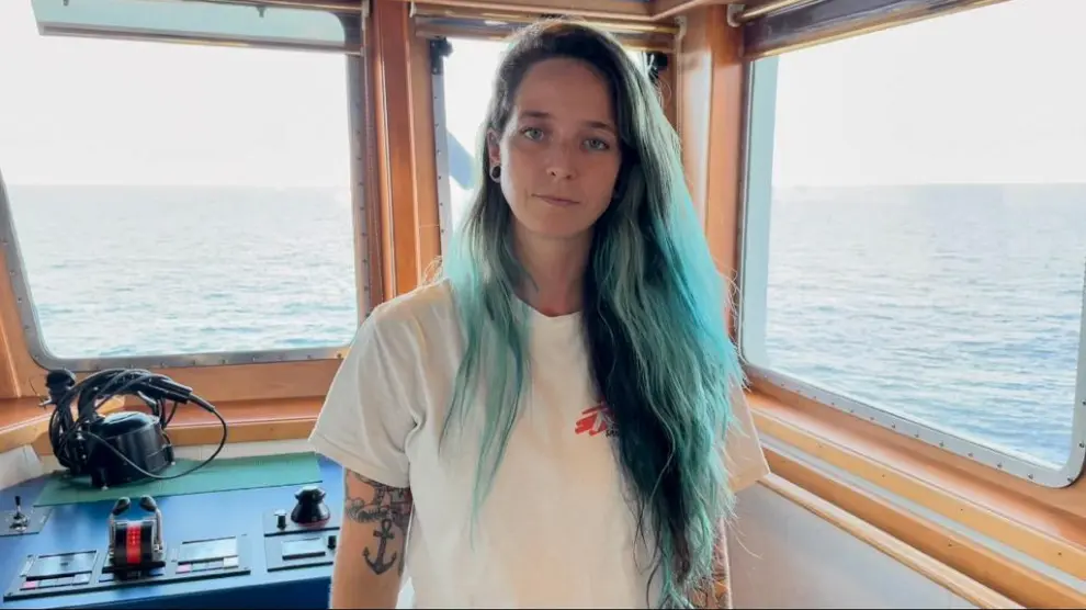 Anabel Montes, tras 7 años rescatando inmigrantes en el Mediterráneo