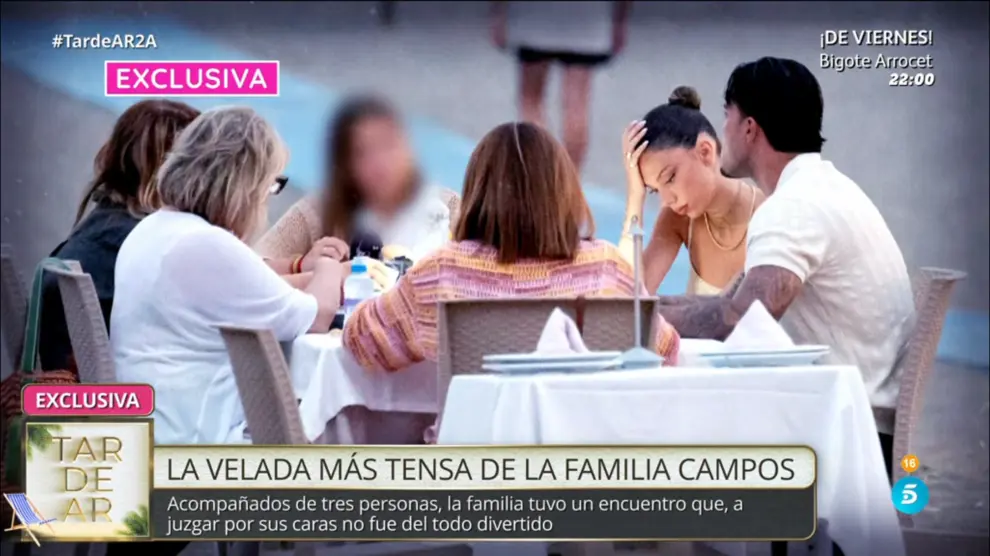 Primeras imágenes de Terelu Campos con Carlo Costanzia y Alejandra Rubio