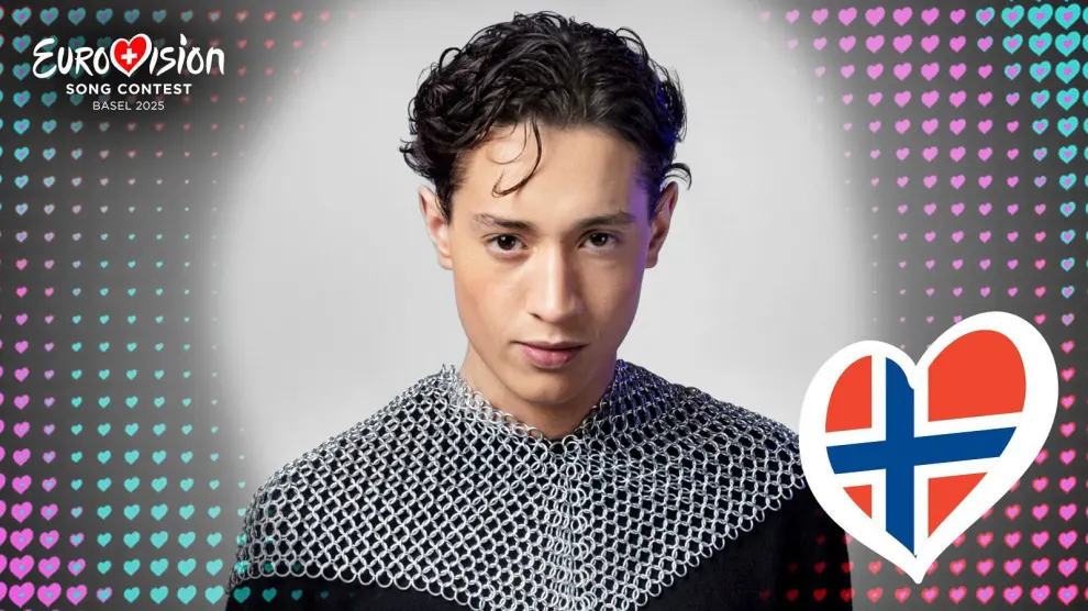 Kyle Alessandro, el representante noruego para Eurovisión 2025 que ...